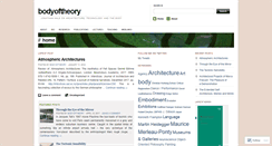 Desktop Screenshot of bodyoftheory.com